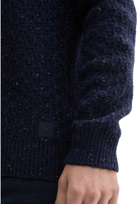 Tom Tailor cosy structured nep knit