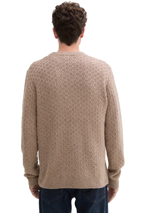 Tom Tailor cosy structured nep knit