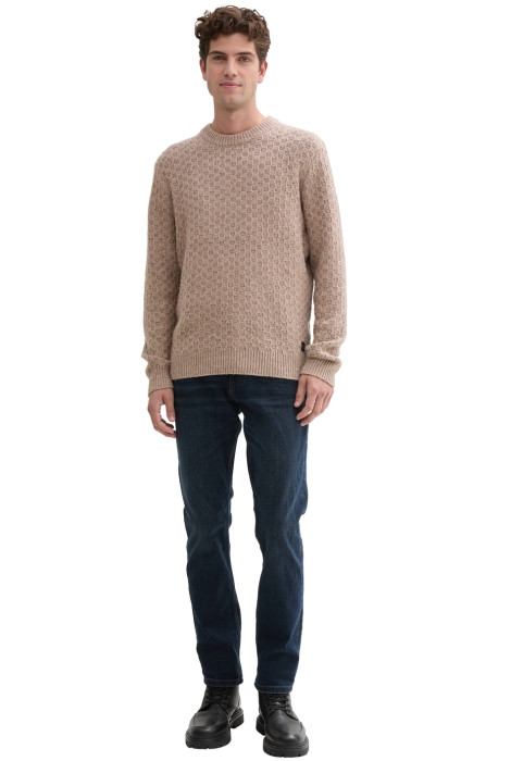 Tom Tailor cosy structured nep knit