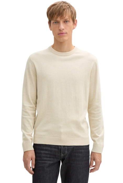 Tom Tailor basic crewneck knit