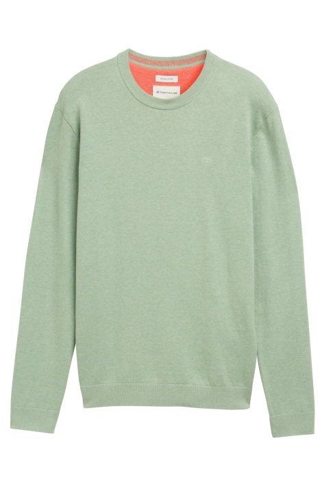 Tom Tailor basic crewneck knit