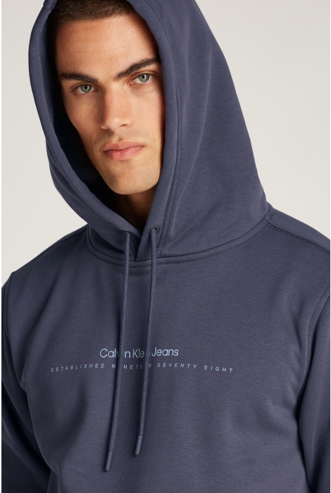 Calvin Klein minimal logo hoodie