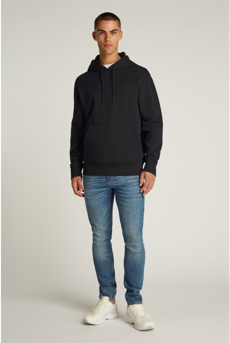 Calvin Klein typeface graphic hoodie