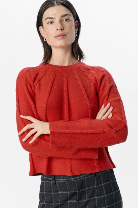 Object objsadie l/s re pullover e aw fair