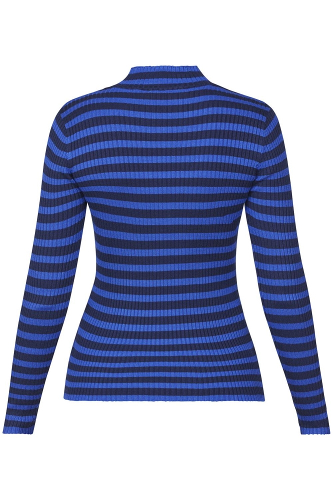 HUGA T LS 18260 B COBALT/STRIPE