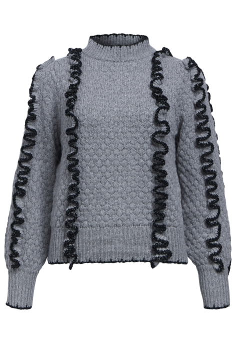 Object objyaa l/s knit pullover rep