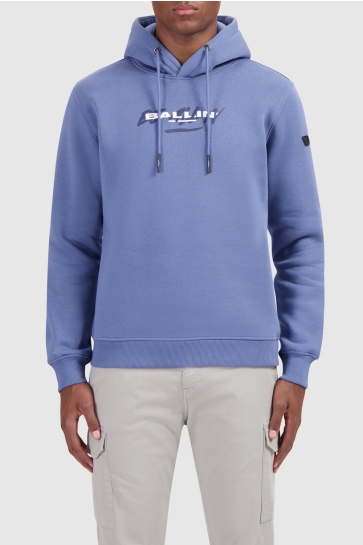 Ballin Trui BE ALL IN HOODIE 24039305 93 BLUE GREY