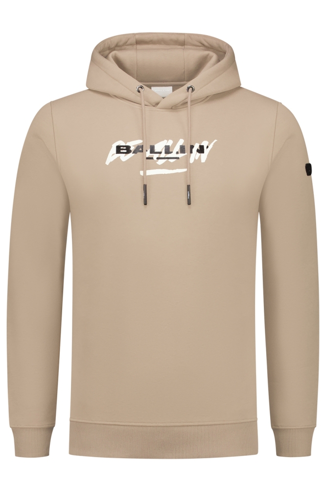 BE ALL IN HOODIE 24039305 53 TAUPE