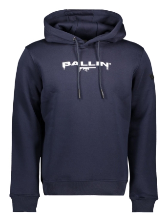 Ballin Trui DRIPPING LOGO HOODIE 24039306 07 NAVY