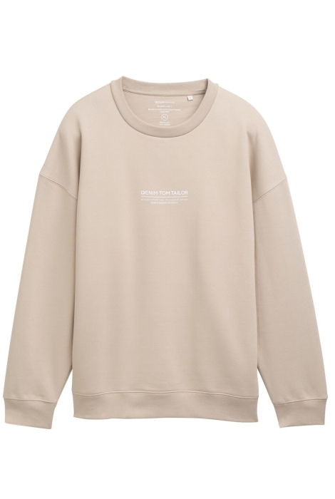 Tom Tailor relaxed printed crewneck sweat