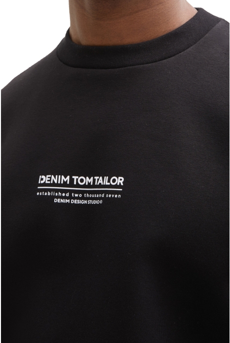 Tom Tailor relaxed printed crewneck sweat