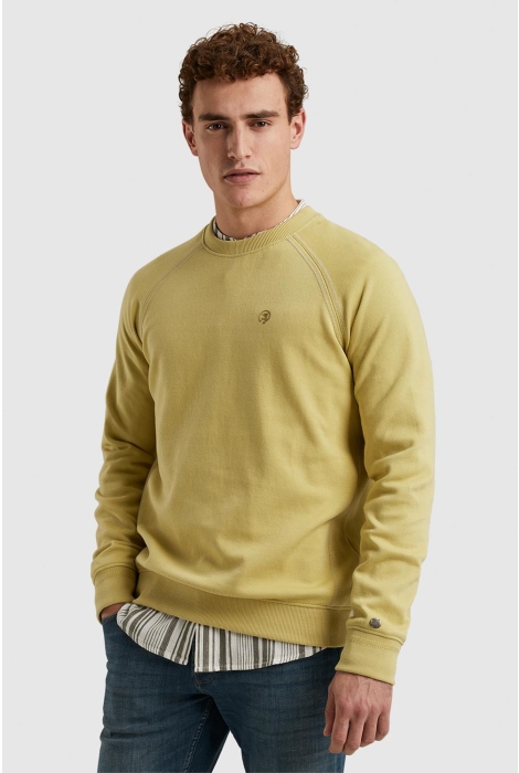 Cast Iron long sleeve r-neck twill