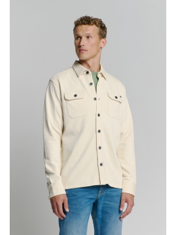 NO-EXCESS Overhemd BUTTON UP OVERSHIRT 27580103 017 CHALK