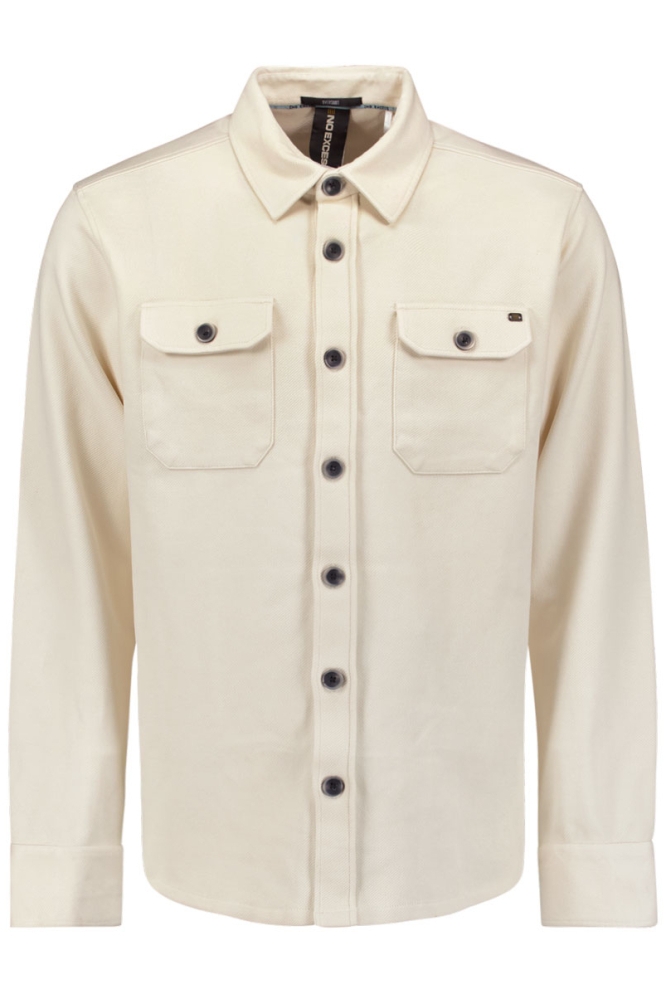 BUTTON UP OVERSHIRT 27580103 017 CHALK