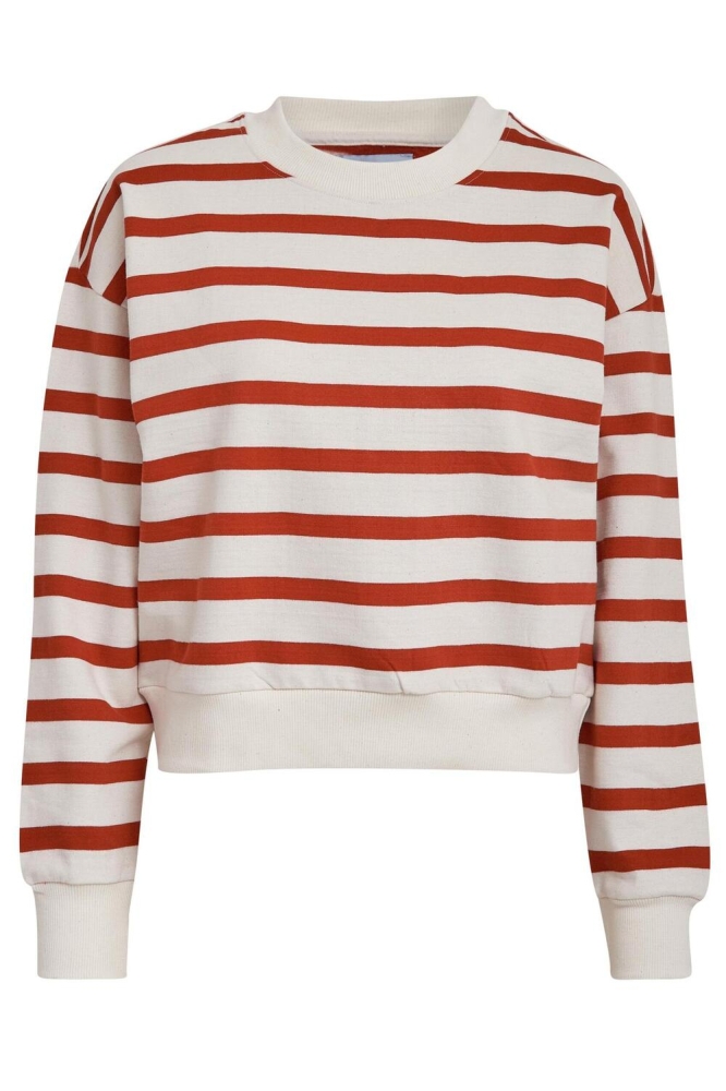 ESTELLA SWEAT MI6470 4175S TOMATO STRIPED