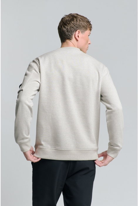 NO-EXCESS sweater crewneck melange