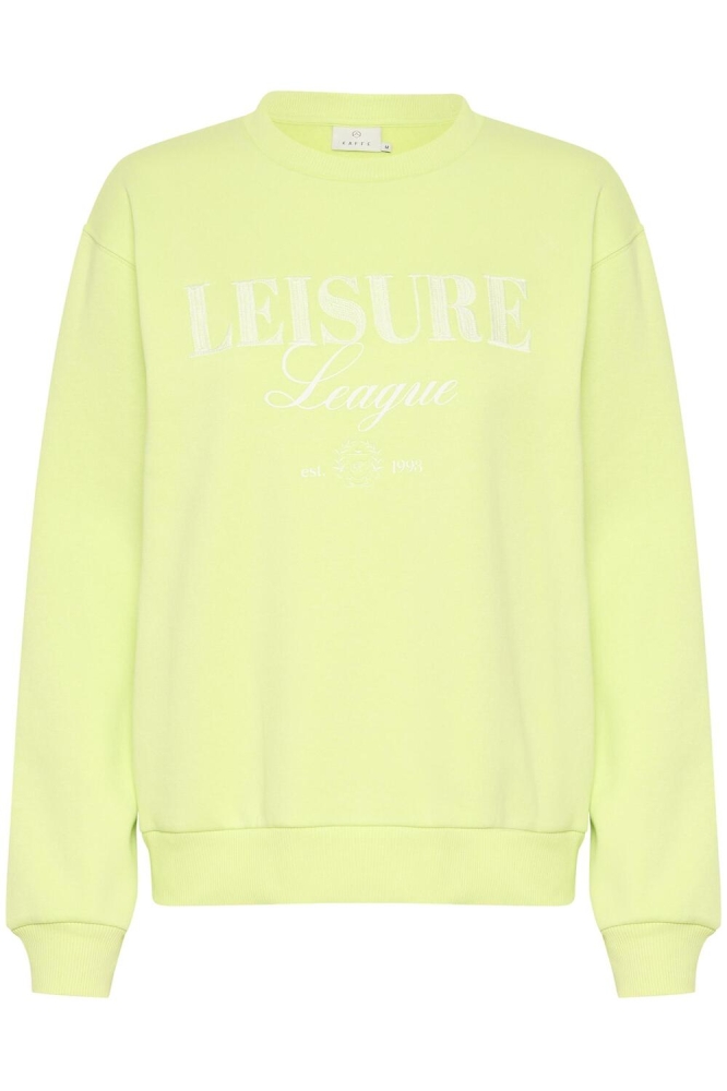 KAVIOLA SWEATSHIRT 10509722 130324 LETTUCE GREEN