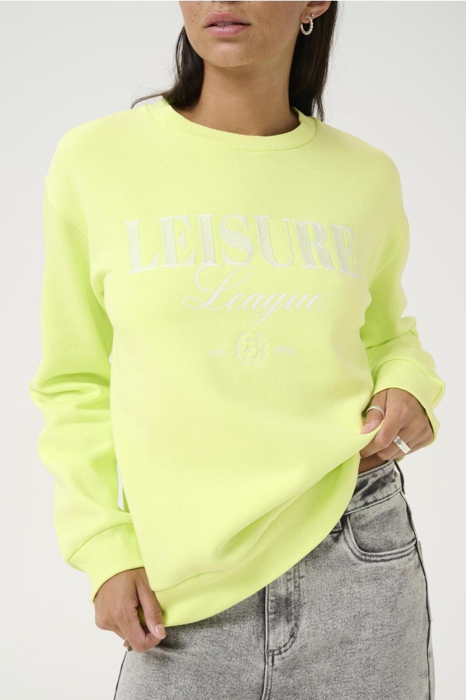 KAVIOLA SWEATSHIRT 10509722 130324 LETTUCE GREEN