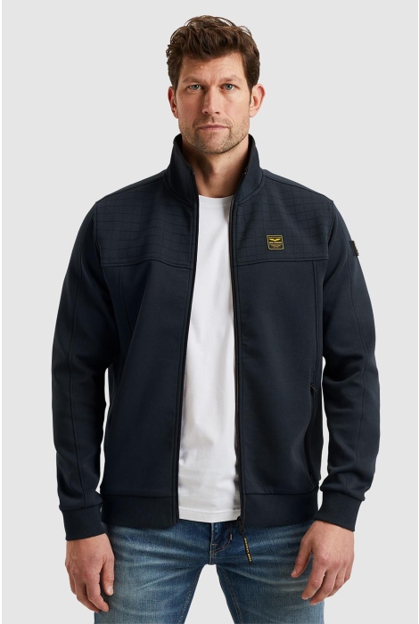 PME legend zip jacket spacer look sweat