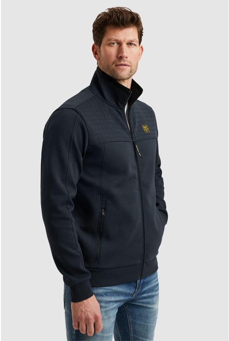 PME legend zip jacket spacer look sweat