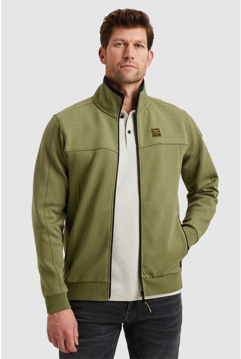 PME legend zip jacket spacer look sweat