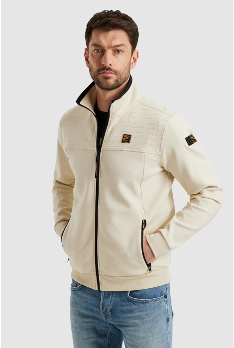 PME legend zip jacket spacer look sweat