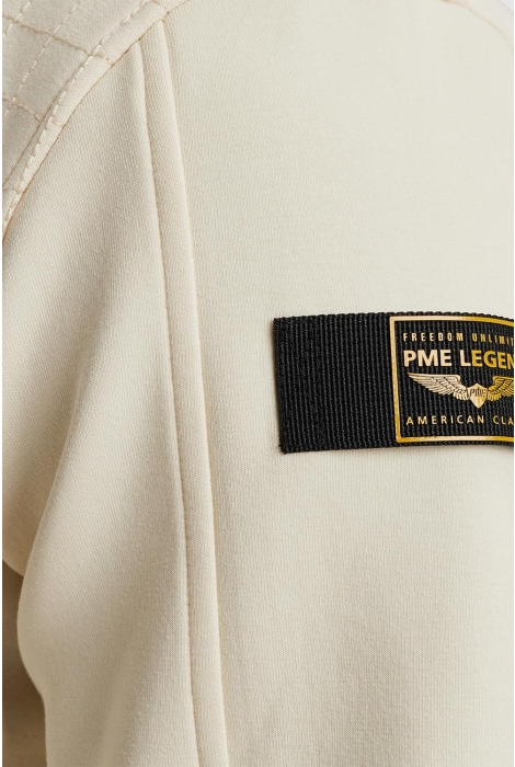 PME legend zip jacket spacer look sweat