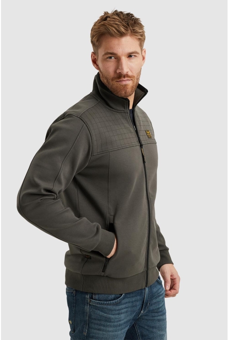 PME legend zip jacket spacer look sweat