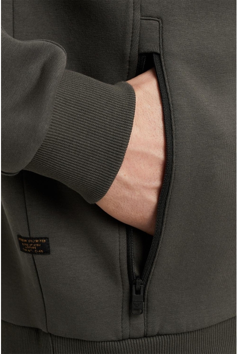 PME legend zip jacket spacer look sweat