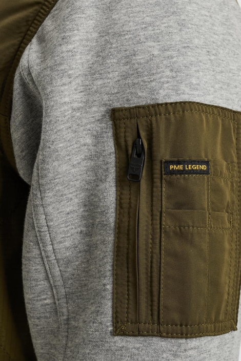 PME legend zip jacket interlock nylon mix