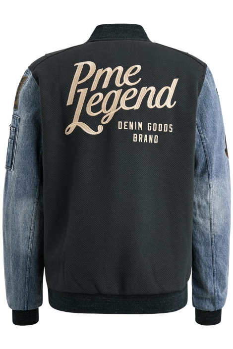 PME legend zip jacket interlock jacquard twil