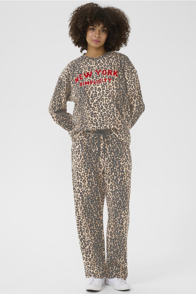 CUCHIRA CHARLIE SWEATSHIRT 50111627 107355 LEOPARD