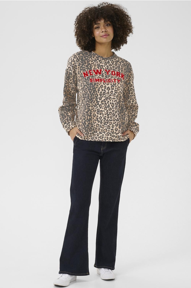 CUCHIRA CHARLIE SWEATSHIRT 50111627 107355 LEOPARD