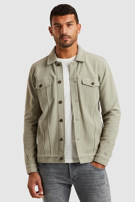 Cast Iron button jacket twill sweat