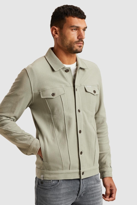 Cast Iron button jacket twill sweat