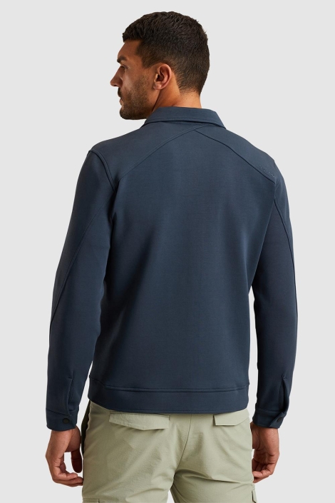 Cast Iron zip jacket interlock sweat