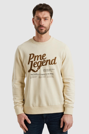 PME legend Trui SWEATSHIRT MET ARTWORK PSW2502473 7013