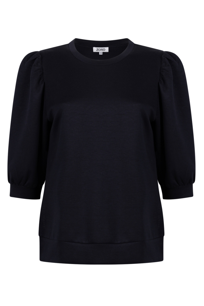 CUPRO MODAL SWEATERS URSELA 251 0008 NAVY