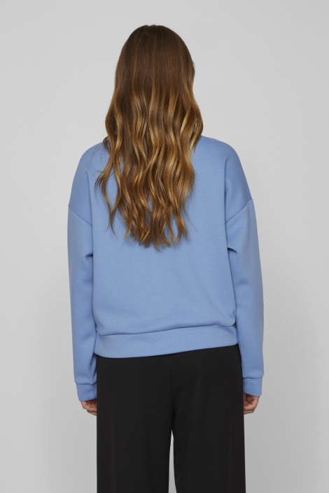 Vila vireflect emb lumi l/s sweat top/pr