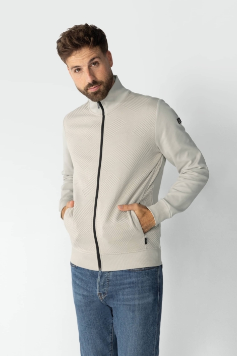 BlueFields sweat cardigan plain