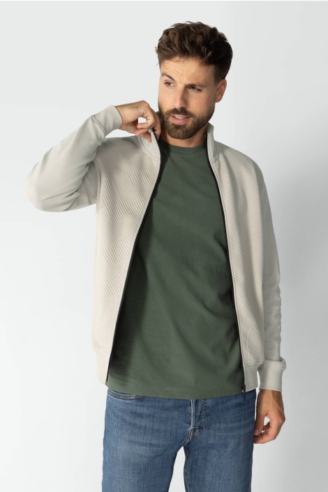 BlueFields sweat cardigan plain