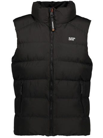 Superdry Jas SPORTS PUFFER GILET M5011897A BLACK