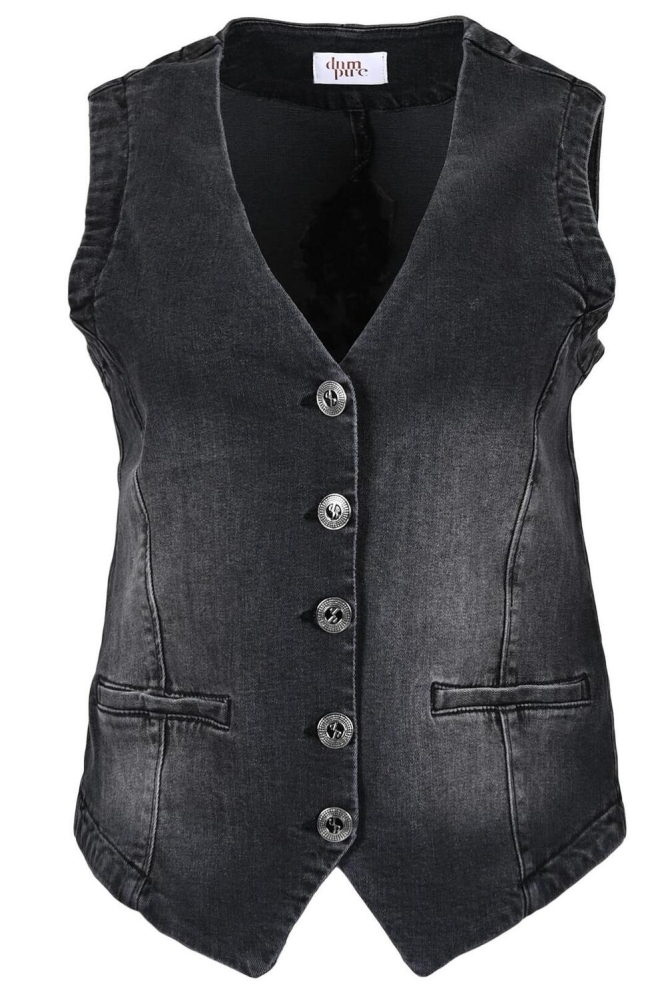 GRACE GILET DFA24 14001 USED BLACK