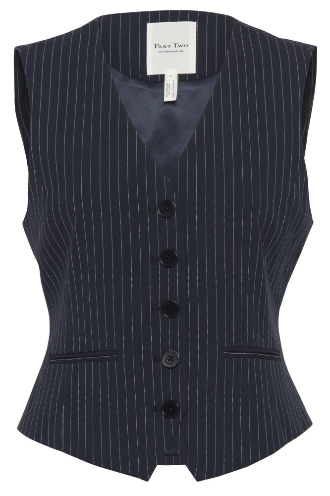 RIKKEPW WA 30309030 303291 DARK NAVY PINSTRIPE