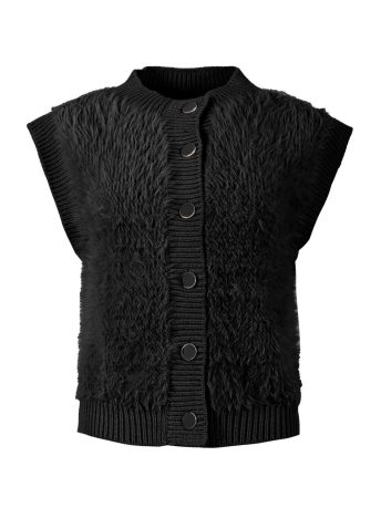 Maicazz Vest LILARA GILET WI24 65 402 BLACK