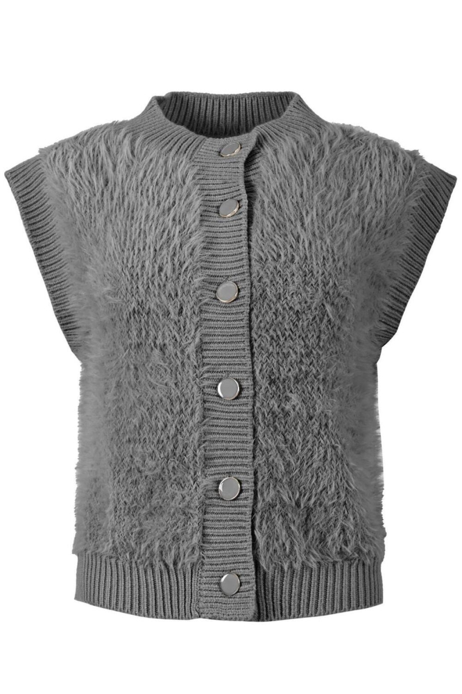 LILARA GILET WI24 65 402 ANTRACITE