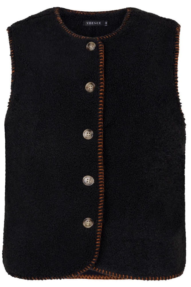 GILET EVELYNN CW2422 Black/Brick