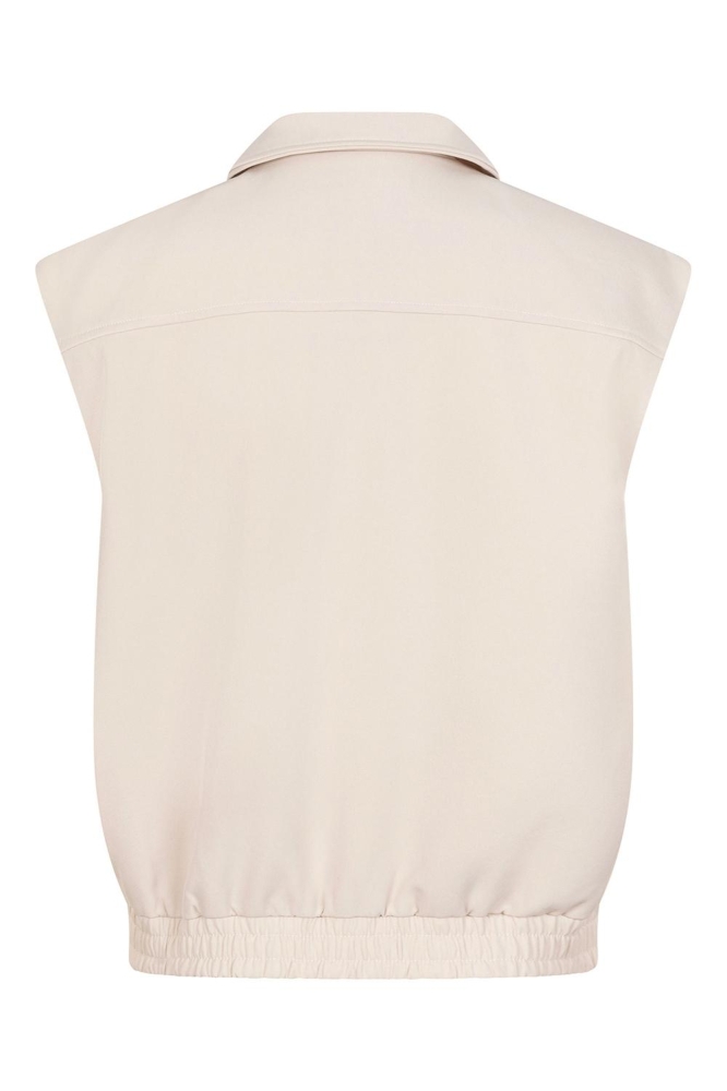 GILET DANIELLE SS2520 002 OFF WHITE