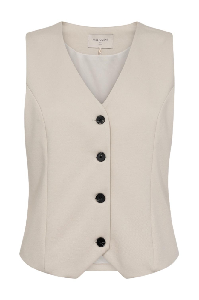 FQNANNI WAISTCOAT 205513 MOONBEAM