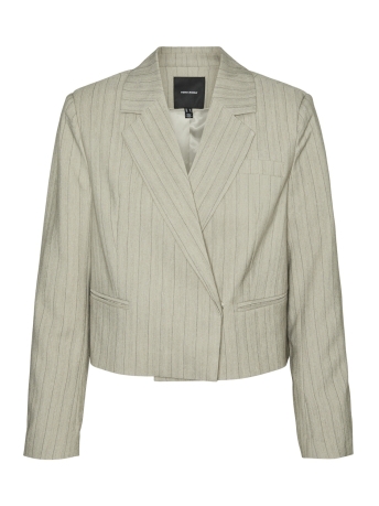 Vero Moda Blazer VMELI LS CROPPED HERRINGBONE BLAZER 10319629 Mink/HERRINGBON